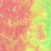 Carte topographique муниципальный округ Краснотурьинск, altitude, relief