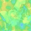 Carte topographique Аксентьево, altitude, relief