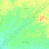Carte topographique Tabou, altitude, relief