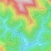 Carte topographique Третья Рота, altitude, relief