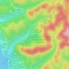 Carte topographique посёлок базы отдыха "Ласточка", altitude, relief