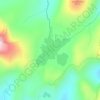 Carte topographique Loch Enoch, altitude, relief