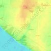 Carte topographique Устиново, altitude, relief