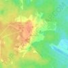Carte topographique Маланьинская, altitude, relief