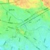 Carte topographique 野川, altitude, relief