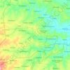 Carte topographique Lendi, altitude, relief