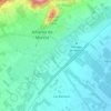 Carte topographique Paseo de las Vías, altitude, relief