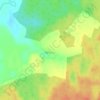 Carte topographique Мочальное, altitude, relief