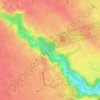 Carte topographique Hinder Area, altitude, relief