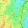 Carte topographique Merric Circle, altitude, relief