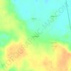 Carte topographique Стрелецкое, altitude, relief