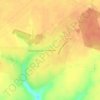 Carte topographique Павловское, altitude, relief