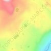 Carte topographique Buckeye Lake, altitude, relief