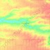 Carte topographique Новобейсугская, altitude, relief