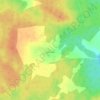 Carte topographique Семёново, altitude, relief
