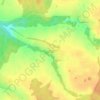 Carte topographique Казанцево, altitude, relief