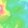 Carte topographique Loch Minnoch, altitude, relief