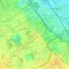 Carte topographique Square Saint-Charles du Bourgfelden, altitude, relief