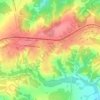 Carte topographique Голуха, altitude, relief