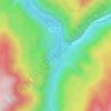 Carte topographique Clackamas River, altitude, relief