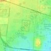 Carte topographique Mount Derrimut Nature Conservation Reserve, altitude, relief