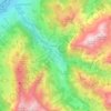 Carte topographique Kiental, altitude, relief