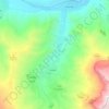 Carte topographique Усухчай, altitude, relief