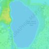 Carte topographique Blue Cypress Lake, altitude, relief