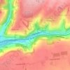 Carte topographique River Frome, altitude, relief