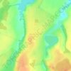 Carte topographique Мартанская, altitude, relief