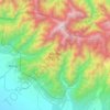 Carte topographique Mehao WLS, altitude, relief
