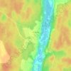 Carte topographique Нестерково, altitude, relief