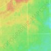 Carte topographique Ботанический заказник «Серебрянское лесничество», altitude, relief