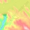 Carte topographique Lake Don Pedro Swimming Lagoon, altitude, relief