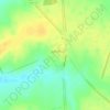 Carte topographique Красный, altitude, relief
