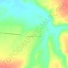 Carte topographique Большой Барандат, altitude, relief