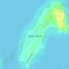 Carte topographique Butler Island, altitude, relief
