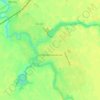 Carte topographique Старовеличковская, altitude, relief