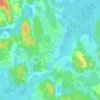 Carte topographique Горы, altitude, relief