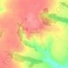 Carte topographique Чермошное, altitude, relief