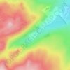 Carte topographique Wet Sleddale, altitude, relief