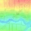 Carte topographique имени М. Горького, altitude, relief