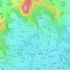 Carte topographique 녹산, altitude, relief
