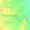 Carte topographique Surendranagar, altitude, relief