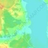 Carte topographique Мосеевцы, altitude, relief