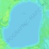 Carte topographique Lake Rosalie, altitude, relief