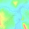 Carte topographique Нигаматово, altitude, relief