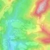 Carte topographique Васильевка, altitude, relief