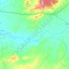 Carte topographique Oued Tifech, altitude, relief