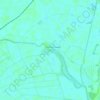 Carte topographique Wainfleet Haven, altitude, relief